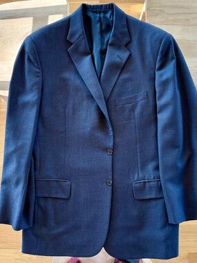 H. Freeman and Son Blue Suit Size 41-35